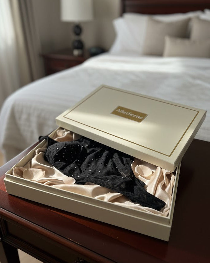 Lingerie Body Nocturna – Porté par Ariana Cortez (Pièce unique)